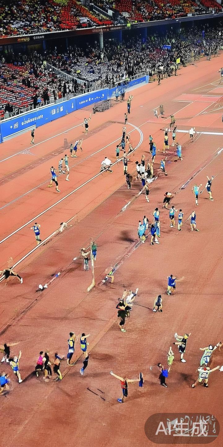 田径比赛方面，江南代表队持续表现出色。以南方城市为