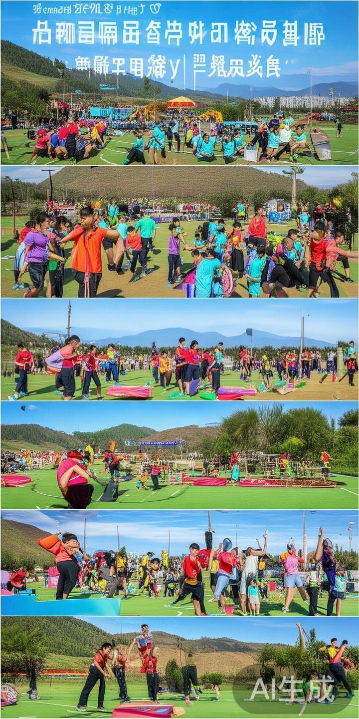 此次江南体育活动以“健康生活，快乐运动”为主题，旨